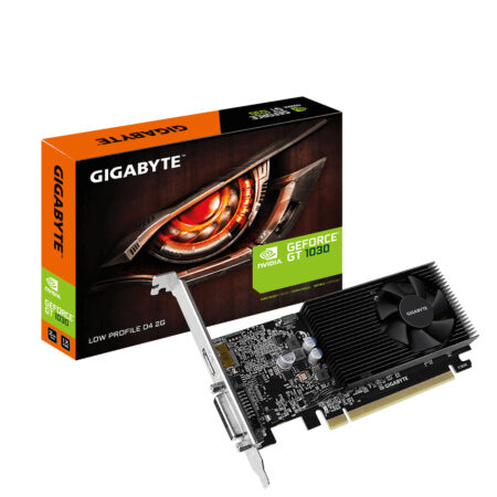 T/Video Gigabyte Nvidia Gt1030 2Gb Gddr4/PCI Express X16 3.0/Hdm/DVI, Gv-N1030D4-2Gl