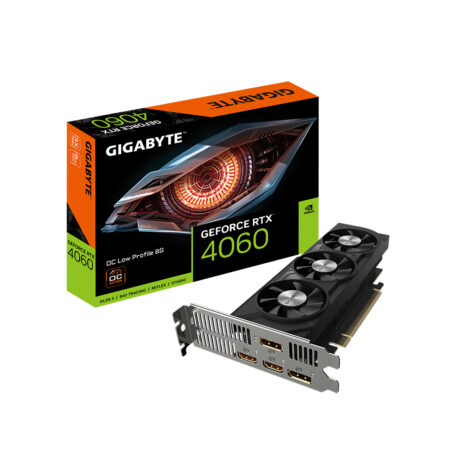 T/VIDEO GIGABYTE NVIDIA GEFORCE GV-N4060OC-8GL/8GB/GDDR6/128BIT/2475MHZ/HDMI/PCI EXPRESS 4.0