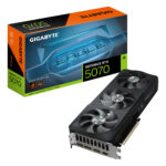 T/Video Gigabyte Gv-N5070Eagle Oc-12Gd Geforce Rtx 5070/12Gb Gddr7/PCI-E 5.0/1X HDMI/3X DP/Rgb/Color Negro