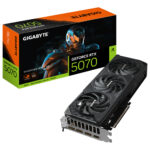 T/VIDEO GIGABYTE GV-N5070WF3OC-12GD GEFORCE RTX 5070/12GB GDDR7/PCI-E 5.0/1X HDMI/3X DP/COLOR NEGRO