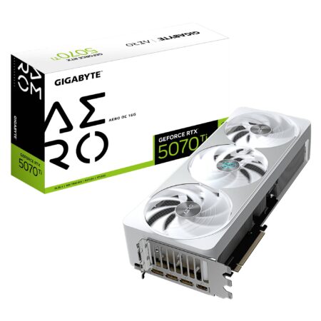 T/Video Gigabyte Gv-N507Taero Oc-16Gd Geforce Rtx 5070 Ti Aero 3Xfa 16Gb Gddr7/PCI Express X16 5.0/HDMI/DP