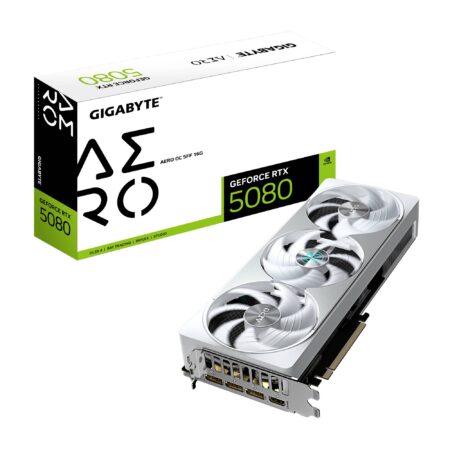 T/Video Gigabyte Gv-N5080Aero Oc-16Gd Geforce/16Gb Gddr7/PCI-E 5.0/HDMI/3Xdp/Rgb