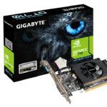 T/Video Gigabyte Nvidia Gv-N710D3-2Gl, PCIE X8 2.0/2Gb/Ddr3/64 Bit/DVI/HDMI/VGA/Bajo Perfil