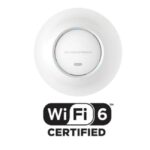 Punto De Acceso WiFi 6, Puertos 2,5 Gigabit Con PoE+, Admin En La Nube(Gratuito), Interior, MIMO, Cobertura Hasta 175 Mts Y 512 Usuarios