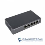 Switch Gigabit Grandstream Gwn7700P De 5 Puertos/No Administrable/10/100/1000Mbps/4 Puertos PoE+/Hasta 60W/Gabinete Para Escritorio O Pared