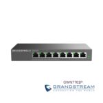 Switch No Administrable, 8 Puertos Gigabit, 4 Puertos PoE 802.3 Af/At, 30W Máximo Por Pto., Gabinete Metálico Para Escritorio O Pared.