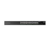 Switch Administrable Capa L2+, 24 Ptos Gigabit + 4 Sfp, PoE Hasta 360W De Salida, Compatible Con Gwn Cloud