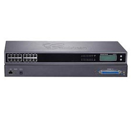 Gateway Voip Grandstream Ata De 16 Puertos Fxs + 1Puerto Telco De 50Pins, P/Montaje En Rack, Gxw-4216