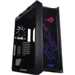 GABINETE ASUS GX601/WT/AL/WITH HANDLE/FULL TOWER/CON VENTANA/SIN FUENTE/RGB/4X120MM/CRISTAL TEMPLADO/BLANCO-NEGRO/ATX
