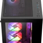 GABINETE AEROCOOL DELTA G V2, MID-TOWER, RGB, ATX, SIN FUENTE, COLOR NEGRO, 4711099473816