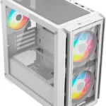 Gabinete Gamer Balam Rush Mini Torre Carbono Crystal 4000C / Max M