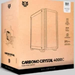 Gabinete Gamer Balam Rush Mini Torre Carbono Crystal 4000C / Max M