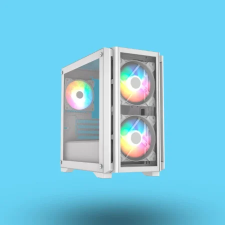 Gabinete Gamer Balam Rush Mini Torre Carbono Crystal 4000C / Max M