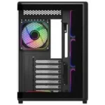 Gabinete Cooler Master Masterbox 600/Mid Tower/Ventana/Sin Fuente/4 Ventiladores Argb Instalados/Color Negro/ATX/Eatx/Mb600-Kgnn-S00