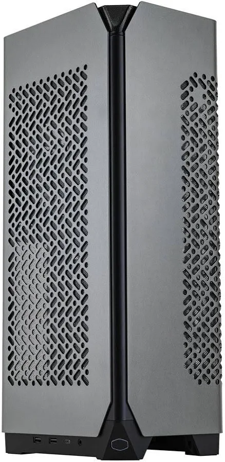 Gabinete Cooler Master Ncore 100 Air/Mini-Tower/Sin Fuente/Color Blanco/Mini-Itx/Nr100-Wnnn-S00
