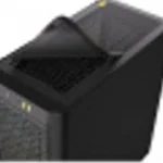 Gabinete Corsair Cc-9011271-Ww 480T Airflow, Midi-Tower, Con Ventana, USB, Sin Fuente, Color Negro, ATX