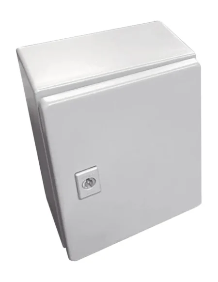 Gabinete De Acero Anclo Nema 4 -IP 66 De 15X15X12Cm, Platina Incluida, G4C-151512