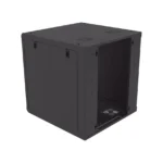 Gabinete De Pared 12U Linkedpro Sr-1912-Gn2G/635 Mm/Rack De 19''/Acero Reforzado/Color Negro