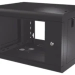 Gabinete De Pared De 6U Linkedpro Puerta De Cristal Templado/479.5Mm De Profundidad/Rack De 19''/Acero Reforzado Color Negro/Sr-1906-Lh2G