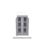 Gabinete De Seguridad Epcom Industrial Efcb051106W De Lamina Galvanizada/Para Almacenamiento De Baterias/Hasta 6 Baterias Pl110D12/Blanco