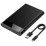 Gabinete Externo Para SSD Y HDD 2.5" Gigatech Acc-350/USB-C/Color Negro
