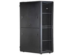 Gabinete Flexfusion Para Centros De Datos Panduit 45 Ur, 800 Mm De Ancho, 1200 Mm De Profundidad, Fabricado En Acero, Color Negro, Xg84522Bs0001