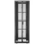 Gabinete Flexfusion Xgl (Light) Panduit Xgl84212B Para Centros De Datos/42 Ur/800 Mm De Ancho/1070 Mm De Profundidad/Acero/Color Negro