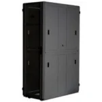 Gabinete Flexfusion Xgl (Light) Panduit Xgl84212B Para Centros De Datos/42 Ur/800 Mm De Ancho/1070 Mm De Profundidad/Acero/Color Negro