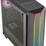 GABINETE AEROCOOL DESIGNER GBKV2 4711099476770 MEDIA TORRE/ATX/PANEL IZQ CRISTAL/NEGRO
