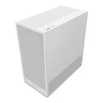 Gabinete Nzxt H5 Flow/Mid-Tower/Cristal Templado/Sin Fuente/2 Ventiladores Quiet Airflow De 120 Mm/Color Blanco/Factor ATX/Cc-H52Fw-01