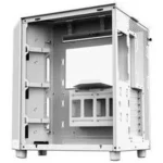 Gabinete Nzxt Cc-H61Fw-01 H6 Flow, Midi Tower, Con Ventana, Sin Fuente, USB 3.2, 3 Ventiladores Instalados, Color Blanco, ATX