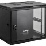 Gabinete Mural De 19" Manhattan 711777 9U/Flatpack/450 Mm/60 Kg/Color Negro
