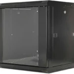 Gabinete Mural De 19" Manhattan 711777 9U/Flatpack/450 Mm/60 Kg/Color Negro