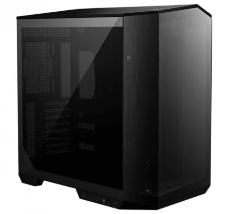 GABINETE MSI MAG PANO 100L PZ WHITE MID TOWER, CON VENTANA, SIN FUENTE, USB 3.2, FILTRO DE POLVO, BLANCO, ATX