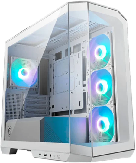 Gabinete Yaguaret Bushido E Cgbushidoygt, Ventana Rgb, Tower, ATX/Eatx/Itx/Micro ATX, USB 2.0/3.0, Sin Fuente, 3 Ventiladores Argb Instalados, Negro