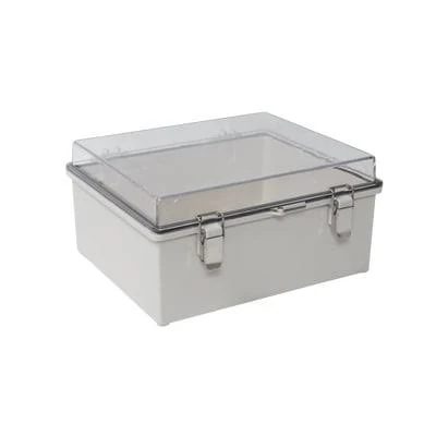 Gabinete Plastico P/Exterior Abs Precision Caracteristicas Pst-3546-16Et, 350X460X160Mm, Puerta Transparente, Cierre Por Broches Inoxidables
