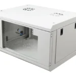 Gabinete De Pared Linkedpro Sr1906Lh3Gw 6U Con Puerta De Cristal Templado/455Mm De Profundidad Total/Rack De 19''/Acero Reforzado/Color Blanco