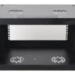 Gabinete De Pared De 6U Linkedpro Sr-1906-Lh3G Puerta De Cristal Templado/455Mm De Profundidad Total/Rack De 19"/Acero Reforzado/Color Negro