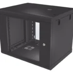 Gabinete De Pared De 9U Linkedpro Sr-1909-Lh2G Puerta De Cristal Templado/479.5Mm De Profundidad/Rack De 19''/Acero Reforzado/Color Negro