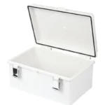 Gabinete Plastico Abs Precision Pst-1929-14Et 190X290X140 Mm, Puerta Transparente, Uso En Intemperie Ip66, Cierre Por Broche Inoxidable Y Permite Cerrado Con Candado Y Llave, Color Blanco