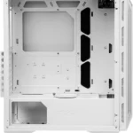 Gabinete MSI Mpg Gungnir 210R White/Mid Tower/Ventana Cristal Templado/Sin Fuente/4 Ventiladores Instalados/Color Blanco/ATX/Micro-ATX