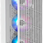 Gabinete MSI Mpg Gungnir 210R White/Mid Tower/Ventana Cristal Templado/Sin Fuente/4 Ventiladores Instalados/Color Blanco/ATX/Micro-ATX