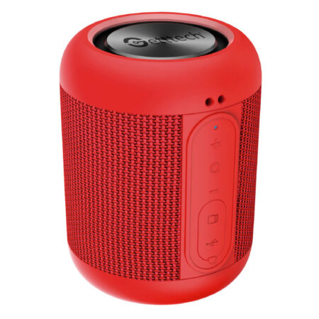Getttech Bocina De Alto Rendimiento Color Rojo – Bt 4.2, Admite SD Hasta 32Gb, Bateria De 1500 mAh, USB 2.0, Bocina De 52Mm, Mod. Gal-31502R