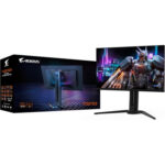 MONITOR 27" GIGABYTE AORUS FO27Q2 SA1 OLED/QHD/240HZ/HDMI/DP/USB/COLOR NEGRO