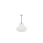 100 Piezas Grapa Para Cable Redondo Thorsman Tc-710 7Mm/Color Transparente/3103-00100