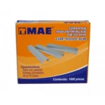 Caja C/1000 Piezas Grapas Mae Gr-1000 3/8 10Mm/Uso Pesado 3/8