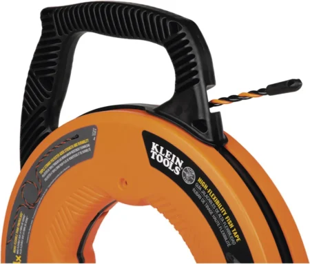 Guia Jalacables De Poliester De Alta Flexibilidad Klein Tools 50375 De 22.9 Mts Con Triple Trenzado