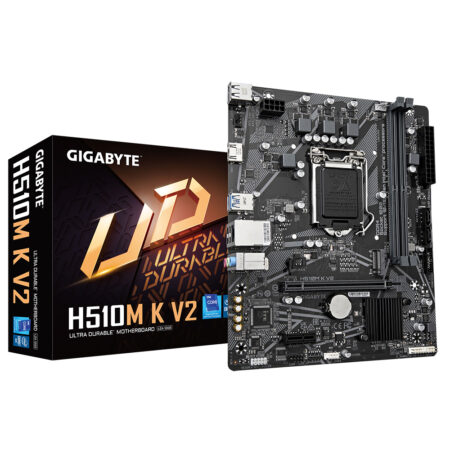 Mb Gigabyte H510M K V2 Socket 1200/DDR4/64Gb/HDMI/Doble Canal/M.2/Intel H470 Express/Micro-ATX