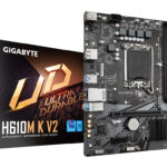 Mb Gigabyte H610M K V2 Socket 1700/2Xddr5/HDMI/DP/PCIE 3.0/Micro ATX