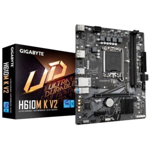 MB GIGABYTE H610M K V2 SOCKET 1700/2XDDR5/HDMI/DP/PCIE 3.0/MICRO ATX